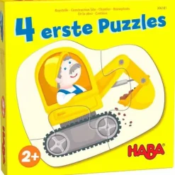 4 erste Puzzles - Baustelle