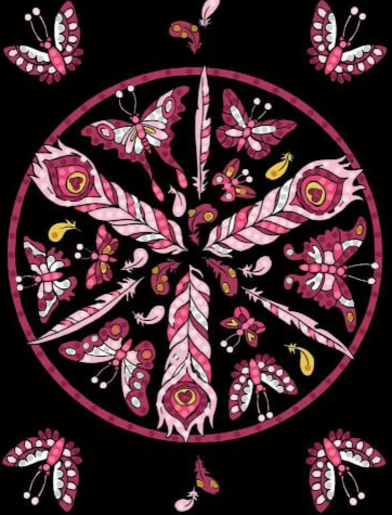 100% selbst gemacht - Diamond Painting Mandalas