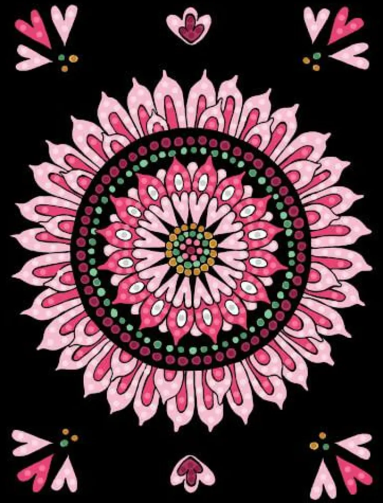 100% selbst gemacht - Diamond Painting Mandalas