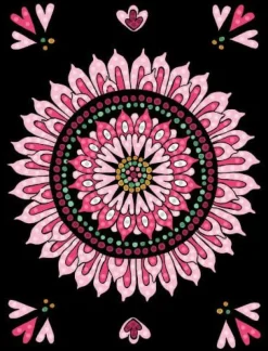 100% selbst gemacht - Diamond Painting Mandalas