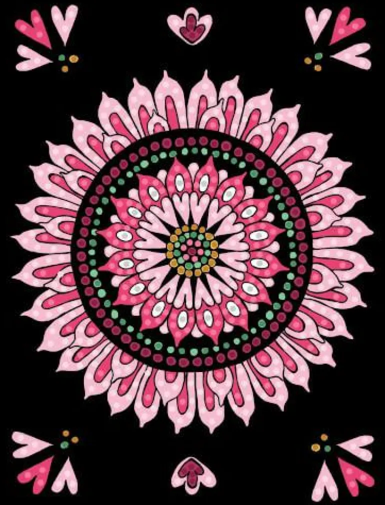 100% selbst gemacht - Diamond Painting Mandalas