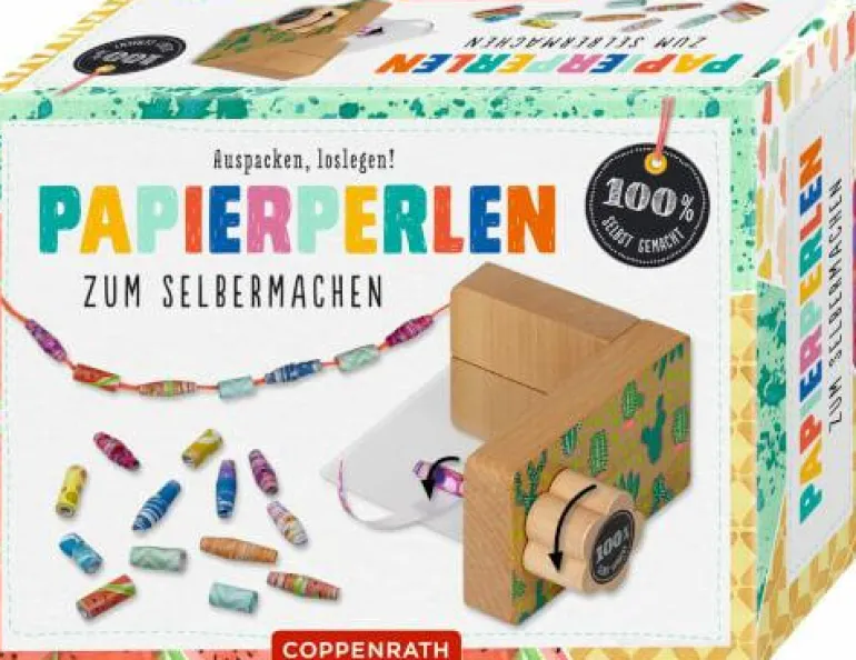 100% selbst gemacht - Papierperlen zum Selbermache