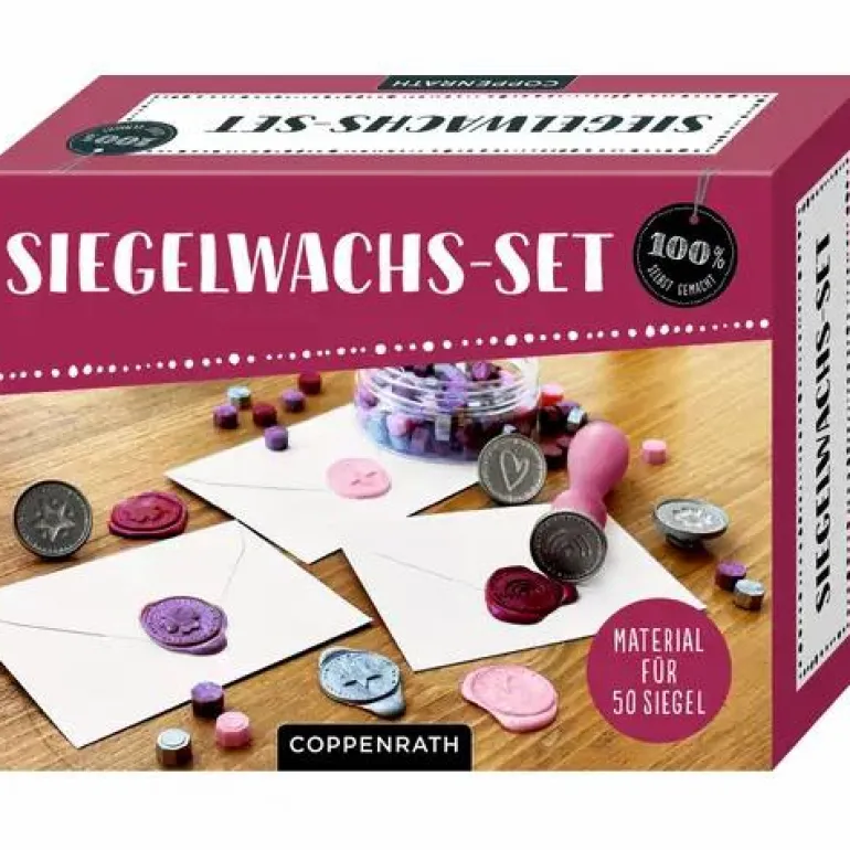 100% Selbst Gemacht - Siegelwachs-Set
