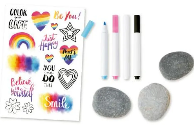 100% selbst gemacht - Steine bemalen: Be You!
