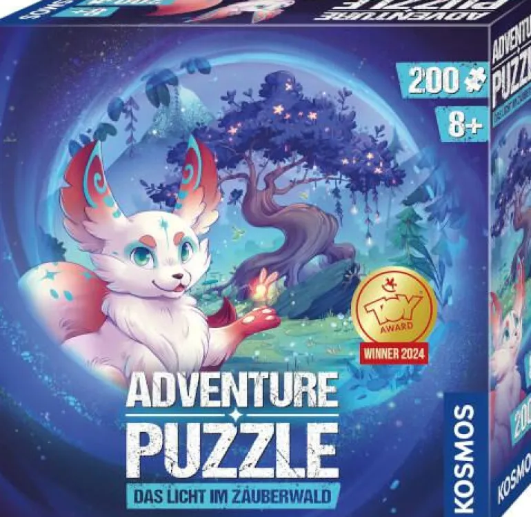 Adventure Puzzle: Das Licht im Zauberwald 200 Teil