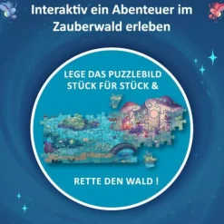 Adventure Puzzle: Das Licht im Zauberwald 200 Teil