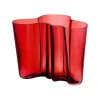 Aino Aalto Vase 160mm cranberry