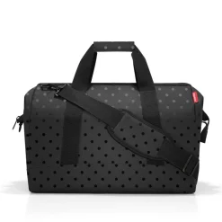 Allrounder L Glossy Dots Black Reisetasche