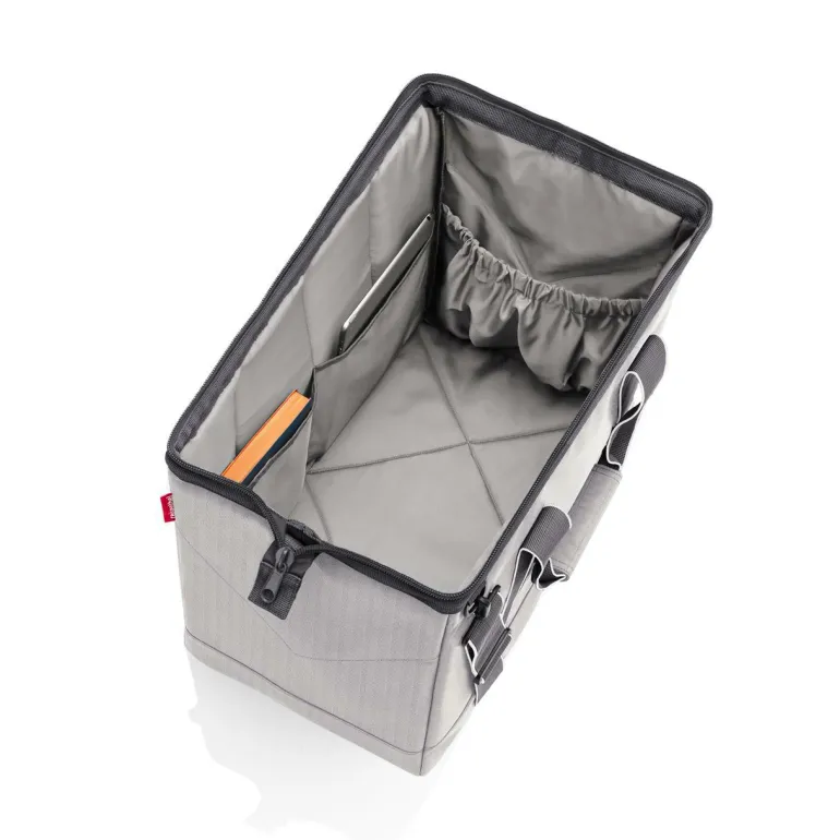 Allrounder L Herringbone Grey Reisetasche