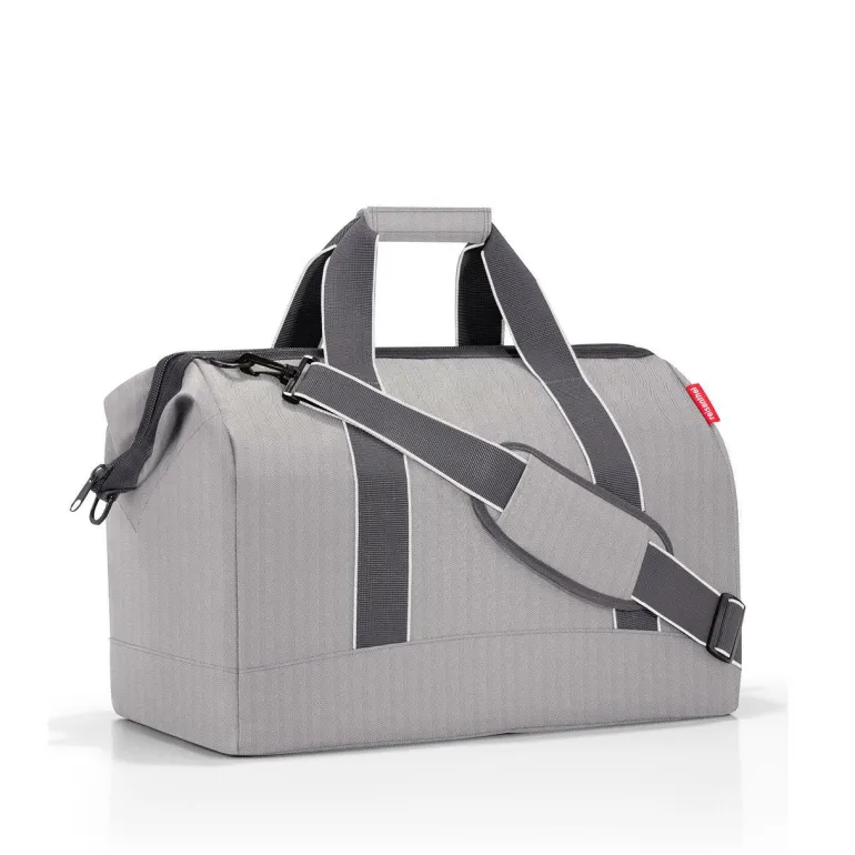 Allrounder L Herringbone Grey Reisetasche