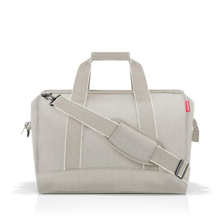 Allrounder L Herringbone Sand Reisetasche