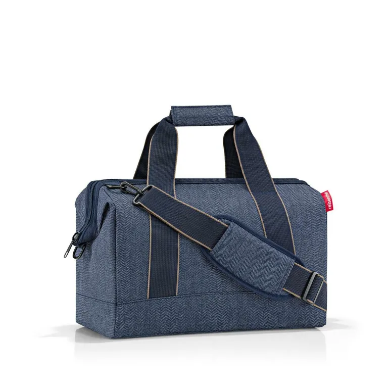 Allrounder M Herringbone Dark Blue Reisetasche