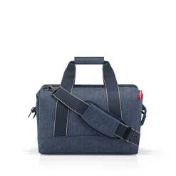 Allrounder M Herringbone Dark Blue Reisetasche