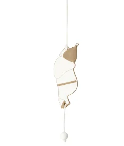 Anhänger Santa Ist Unterwegs L.10cm B.2,5cm