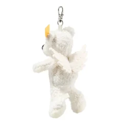 Anhänger Teddybär Lotte 12 weiss Schutzengel