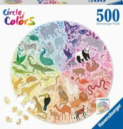 Animals - Circle of Colors Puzzle 500 Teile