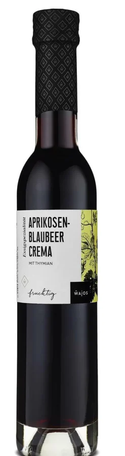 Aprikosen-Blaubeer Crema m. Thymian 250ml - Essigz