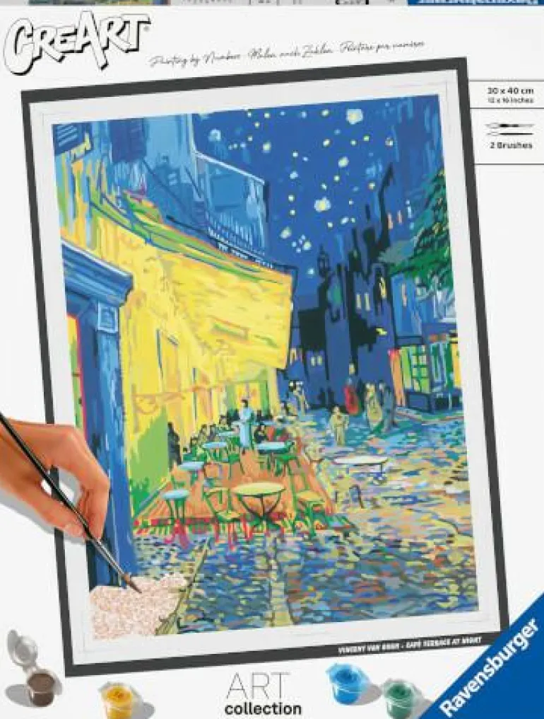 ART Collection: Café Terrrace (Van Gogh) - Malen n