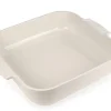 Auflaufform Quadratisch 36 cm Ecru