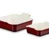 Auflaufform Tradition rechteckig 2er Set 13/20cm G