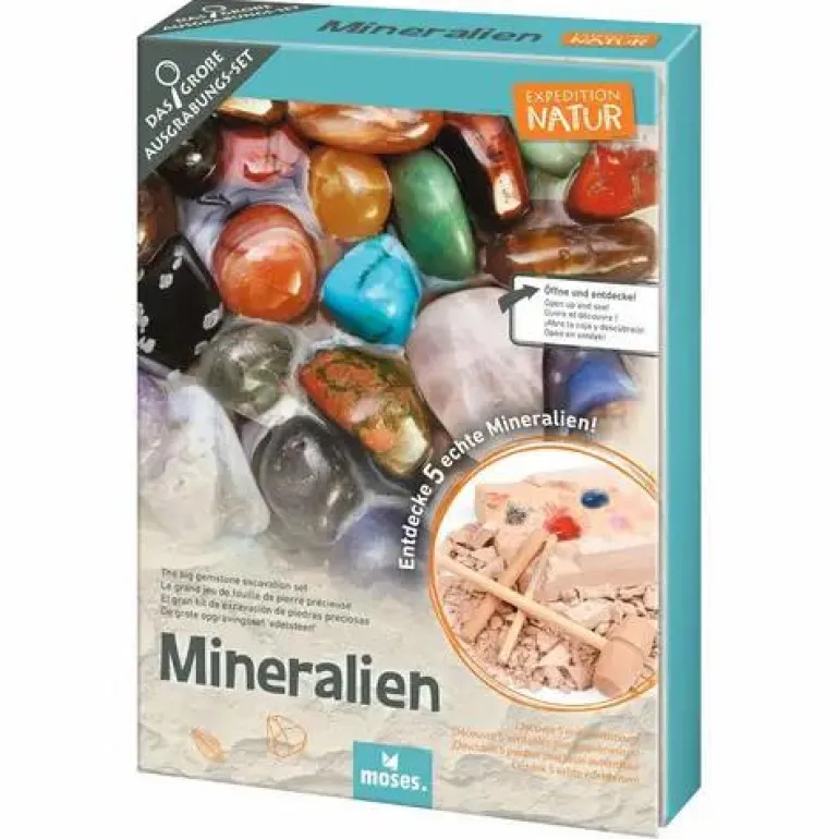 AusgrabungsSet Mineralien
