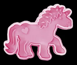 Ausstecher, Einhorn 5 cm Kunststoff