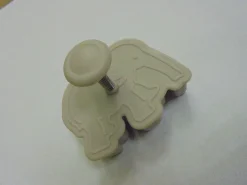Ausstecher, Elefant ca. 5,5 cm Grau