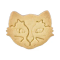 Ausstecher, Katzengesicht 6cm Edelstahl