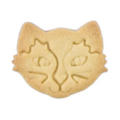 Ausstecher, Katzengesicht 6cm Edelstahl