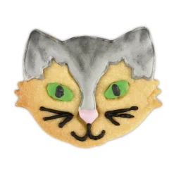 Ausstecher, Katzengesicht 6cm Edelstahl