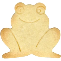 Ausstechform, Frosch Edelstahl mit Innenprägung 6c