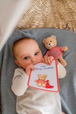 BabyGlück - Geschenkset Teddy im Köfferchen