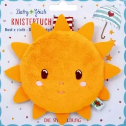 Babyglück - Knistertuch Sonne