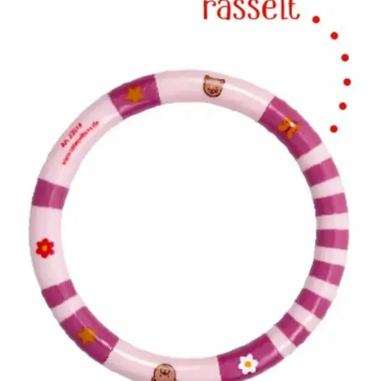 Babyglück - Ringrassel, rosa