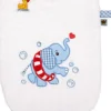 BabyGlück - Waschhandschuh Elefant, hellblau