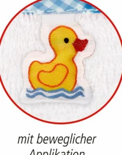 BabyGlück - Waschhandschuh Elefant, hellblau
