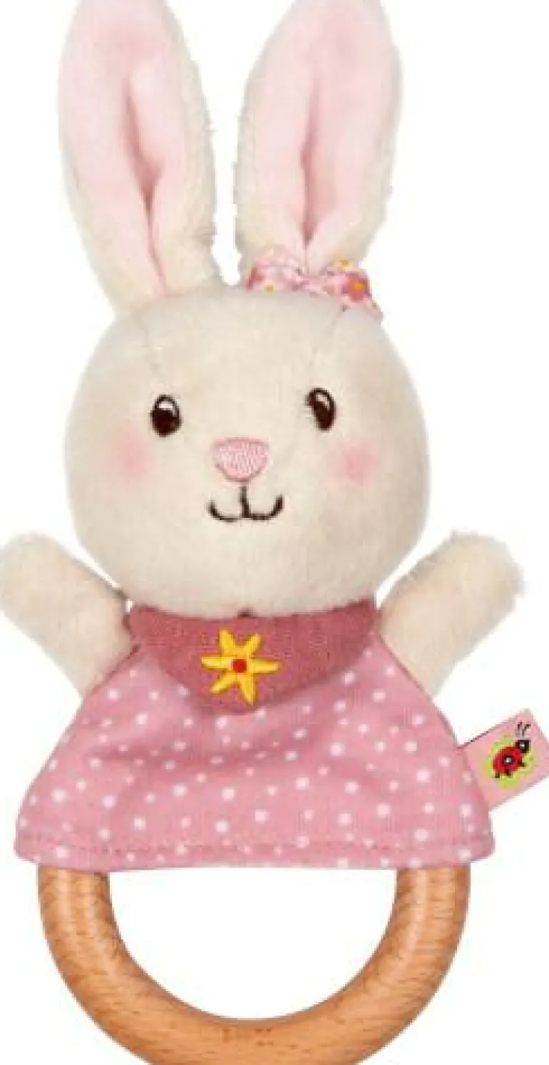 BabyGlück - Greifling Häschen, rosa