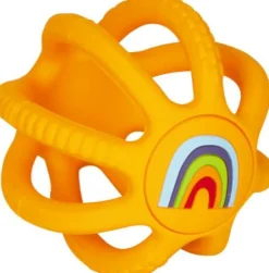 BabyGlück - Silikon-Greifball Regenbogen