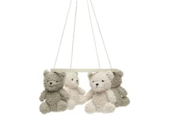 Baby-Mobile - Teddy Bear - Olive Green/Naturel