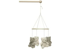 Baby-Mobile - Teddy Bear - Olive Green/Naturel