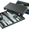 Backgammon grau, medium, Kuns