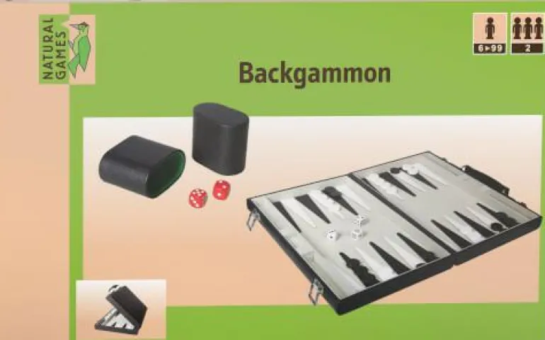 Backgammon Kunstleder