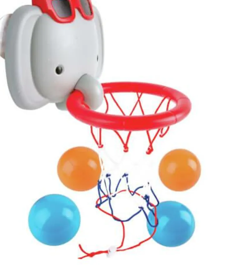 Badespaß mit dem Elefanten-Basketballkorb