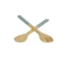 Bambus-Besteck-Set eisblau 27,5cm