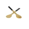 Bambus-Besteck-Set maxi, schwarz