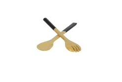 Bambus-Besteck-Set maxi, schwarz