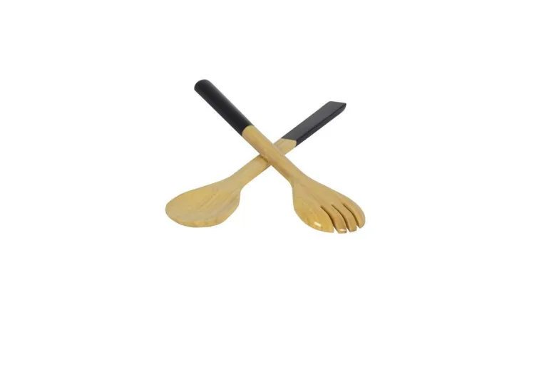Bambus-Besteck-Set maxi, schwarz