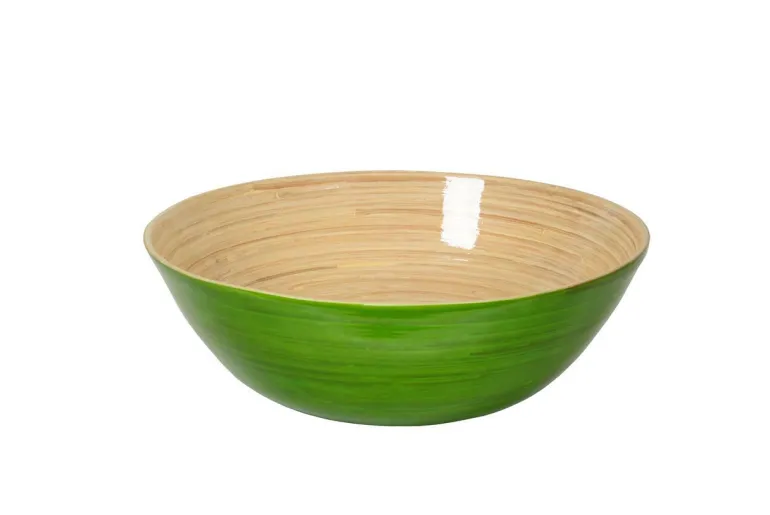 Bambus-Schüssel 40x14cm, grasgrün