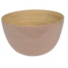 Bambus-Schüssel 26x16cm, puder