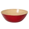 Bambus-Schüssel 40x14cm, rot
